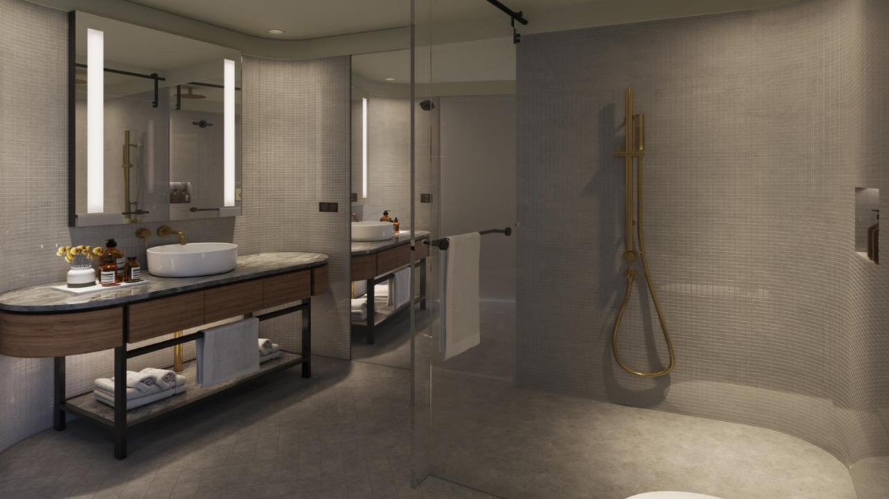 金斯利水晶溪酒店 纽卡斯尔 外观 照片 Bathroom