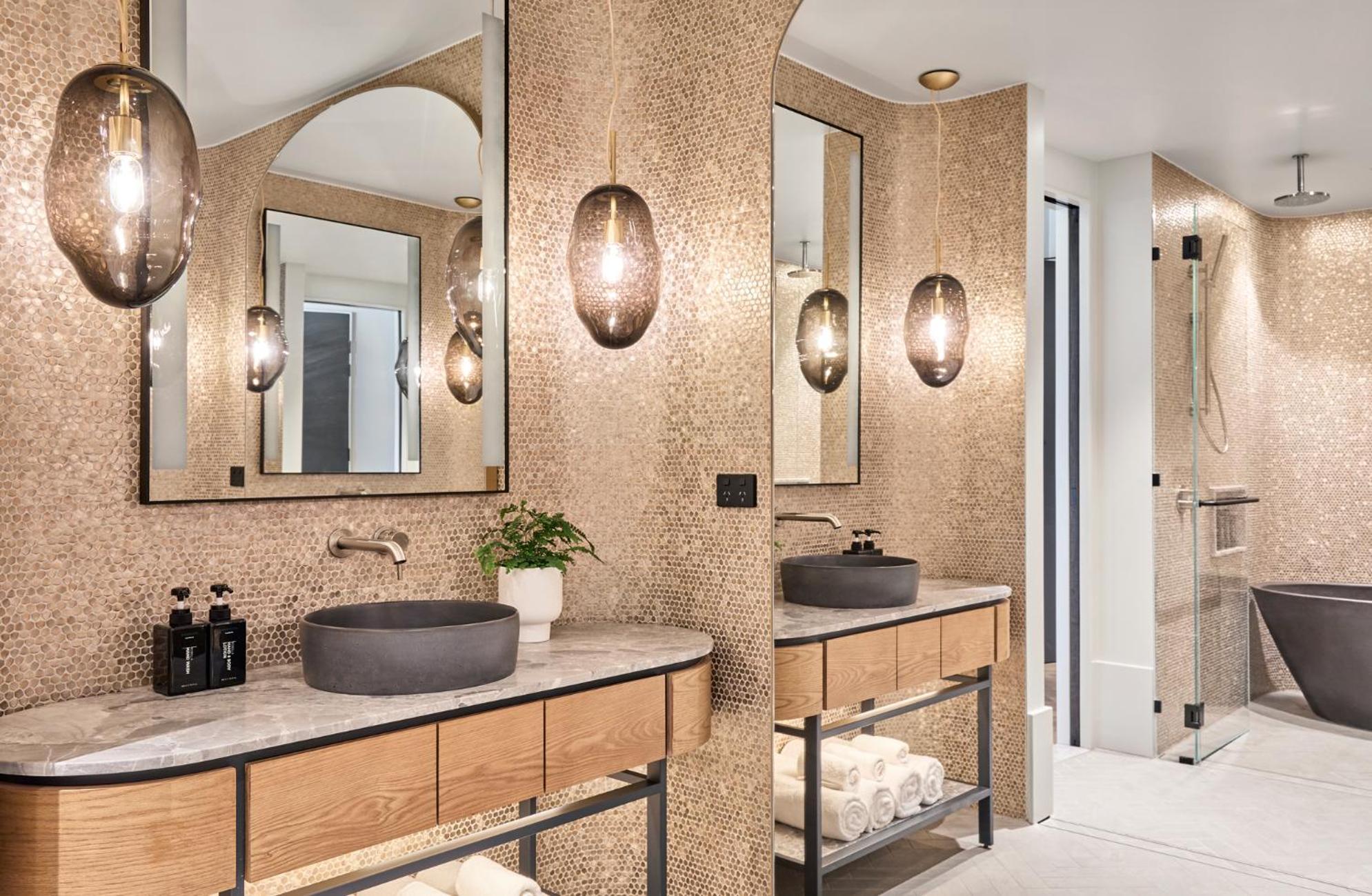 金斯利水晶溪酒店 纽卡斯尔 外观 照片 Bathroom